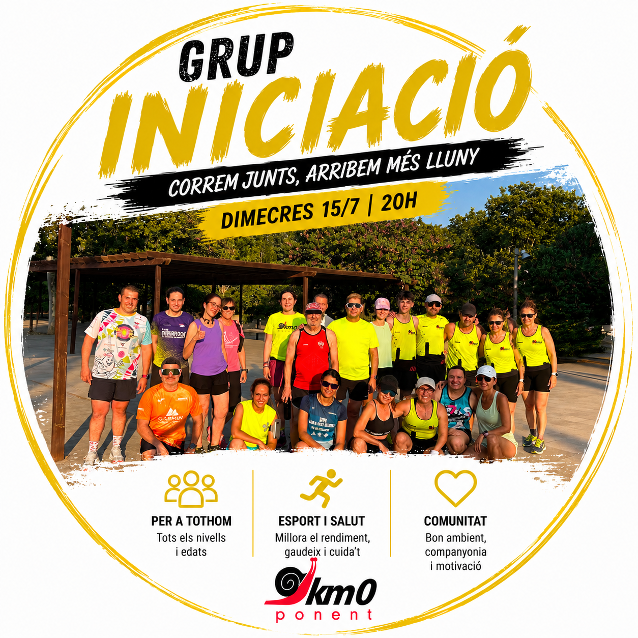  🏃‍♀️ TERCERA SESSIÓ KM0 ACOMPANYA: INICIACIÓ A CÓRRER 2026 🏃‍♂️