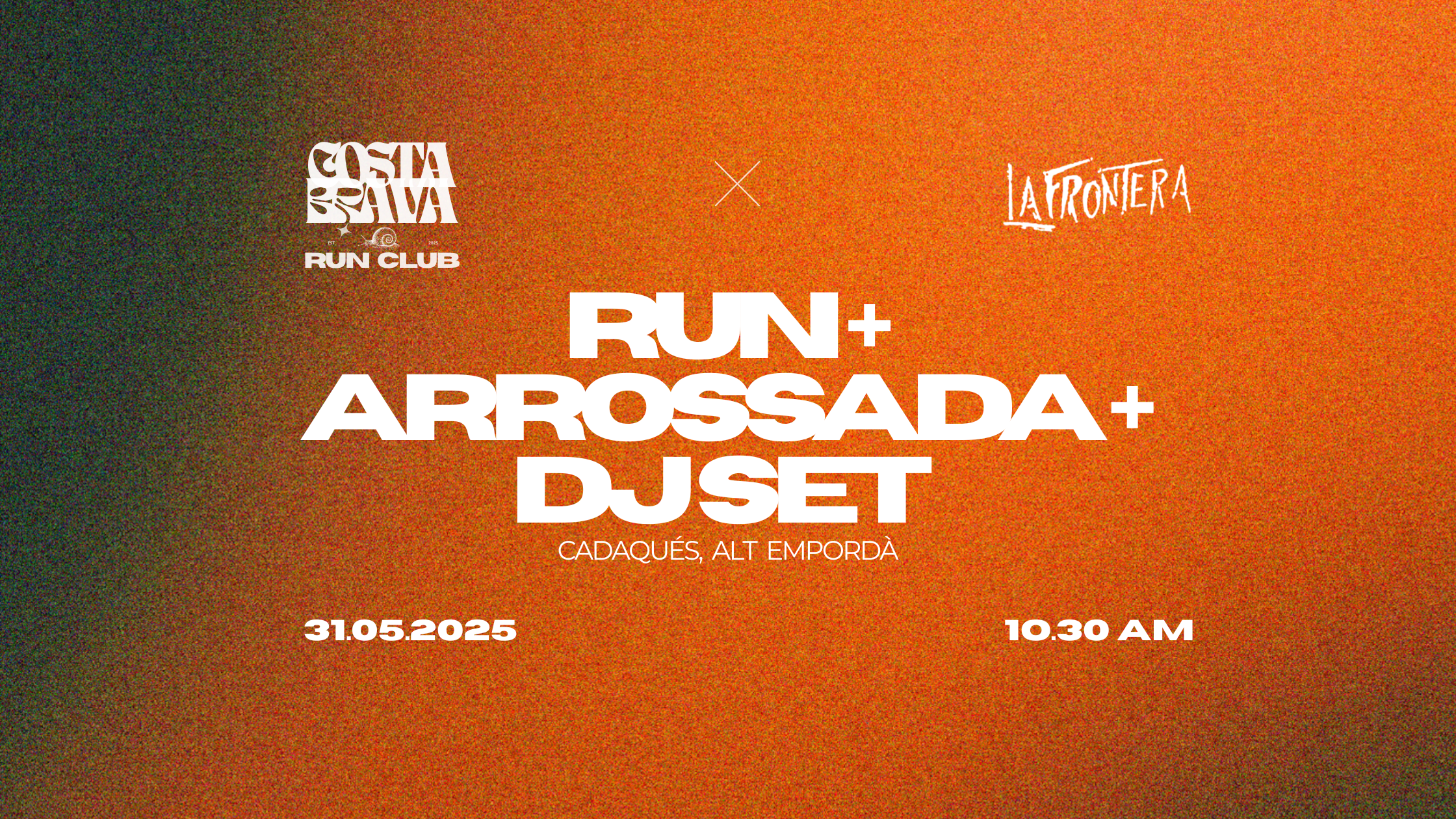 RUN + ARROSSADA + VERMUT ELECTRÒNIC AMB DJ SET