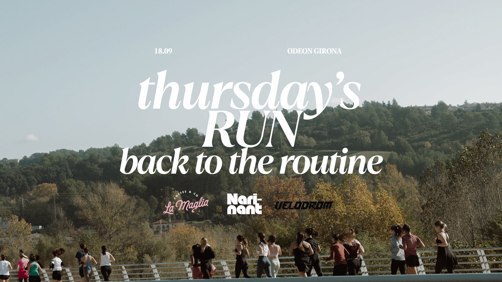 BACK TO THE ROUTINE THURSDAY'S RUN  