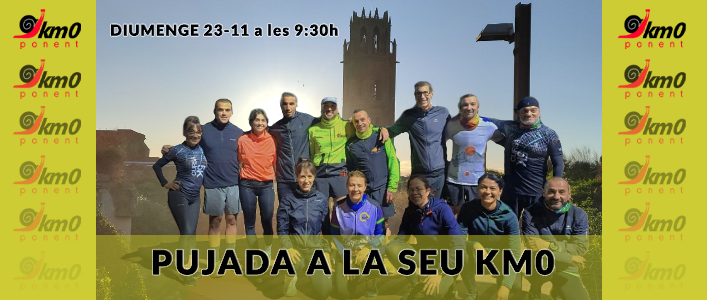 CONVOCATÒRIA OBERTA A SOCIS I NO SOCIS – Diumenge 23/11 recorregut Pujada a La Seu