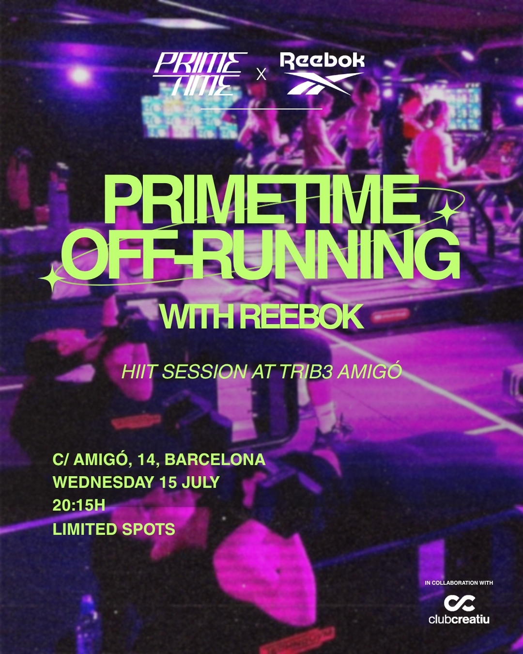 Primetime Off-Running by Reebok a Trib3