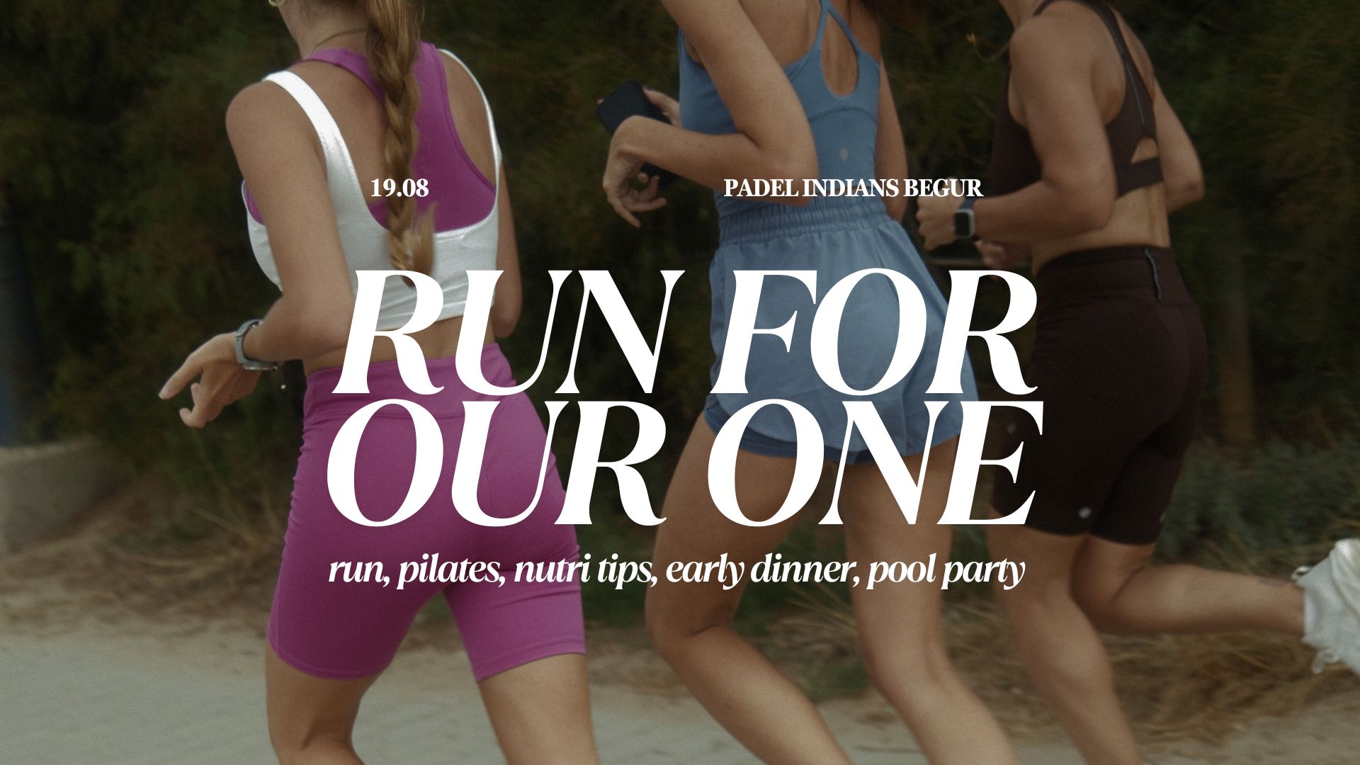 RUN FOR OUR ONE
