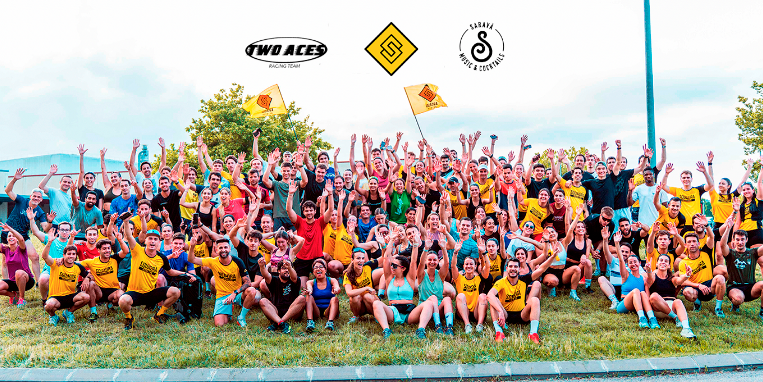 SQUADRA TO SARAVÀ amb TWO ACES 🍕🏃‍♂️🍺