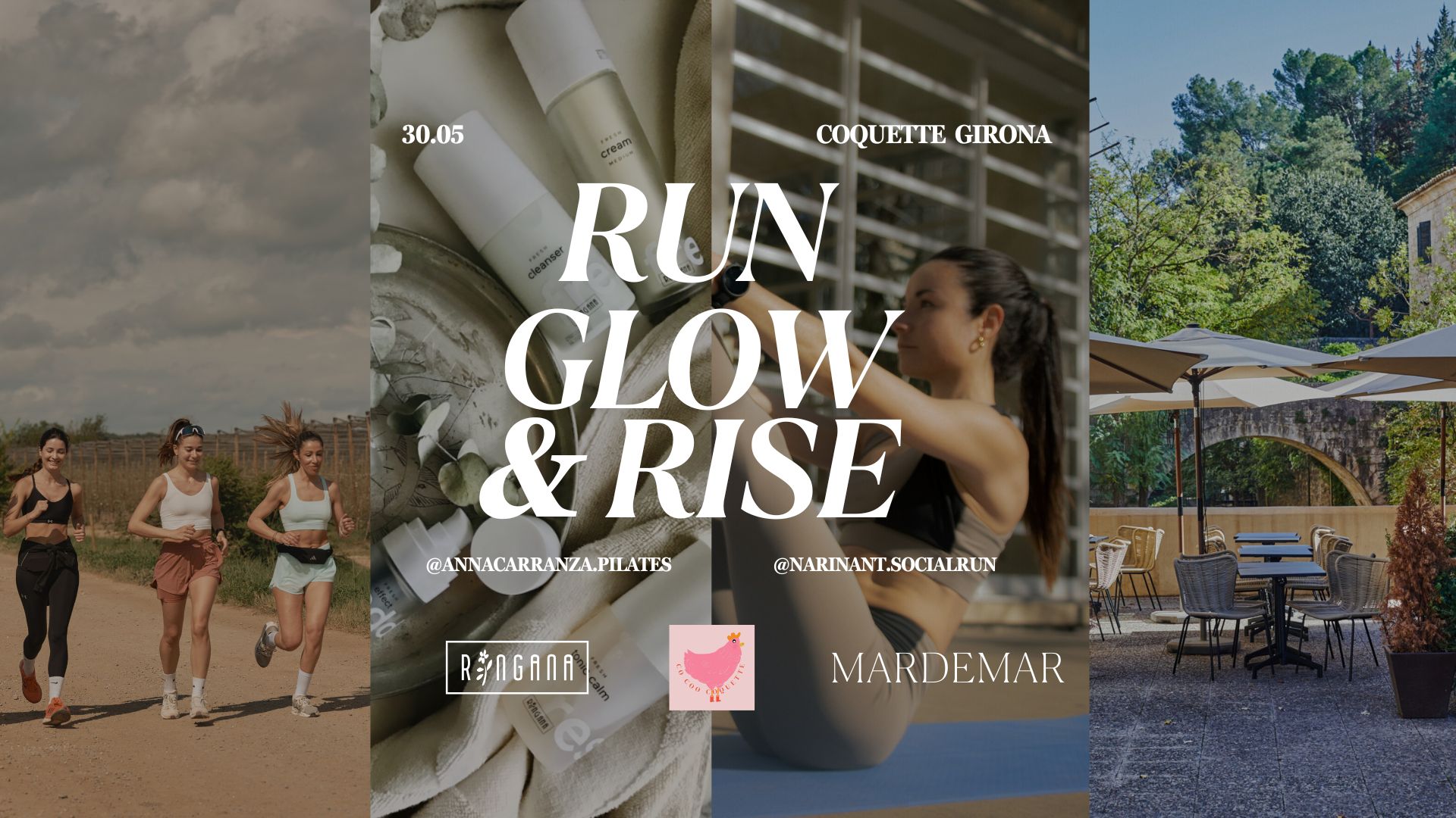 RUN, GLOW & RISE