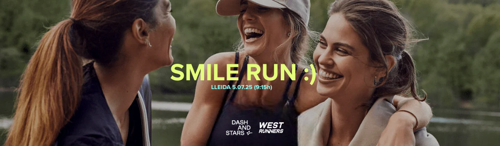 "SMILE RUN" only girls
