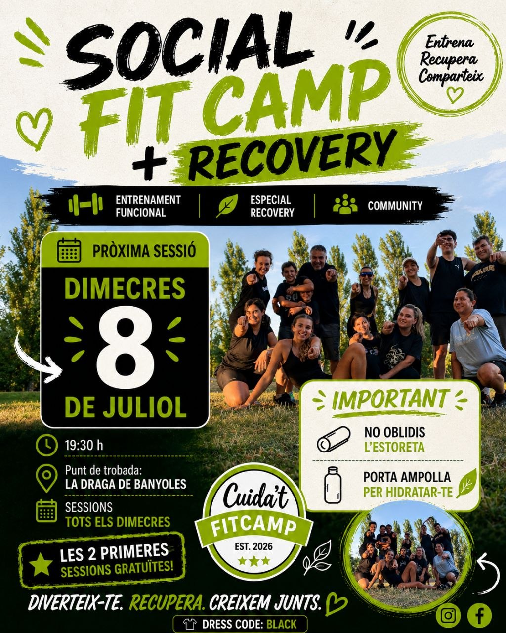 SOCIAL FIT CAMP & RECOVERY