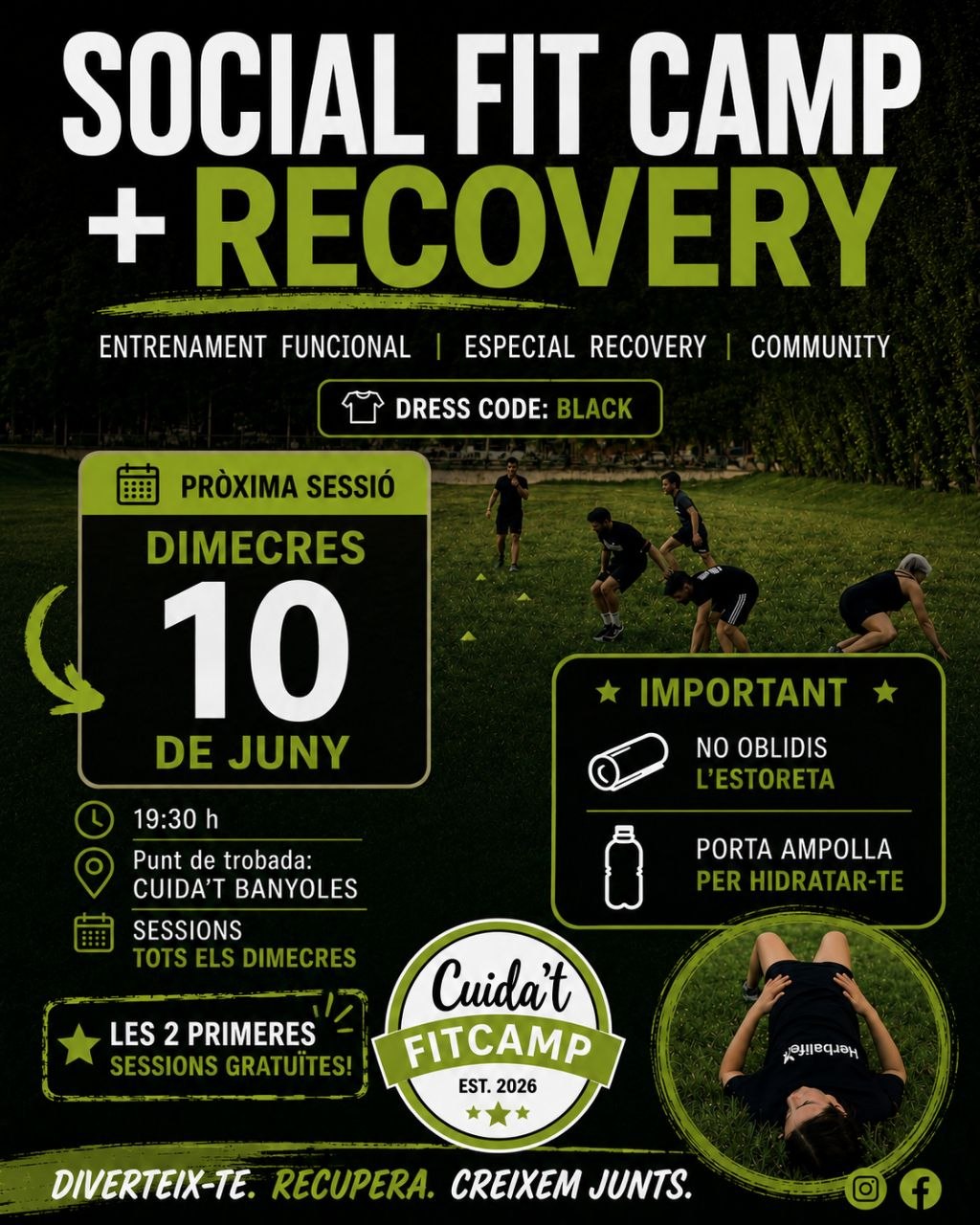 SOCIAL FIT CAMP & RECOVERY