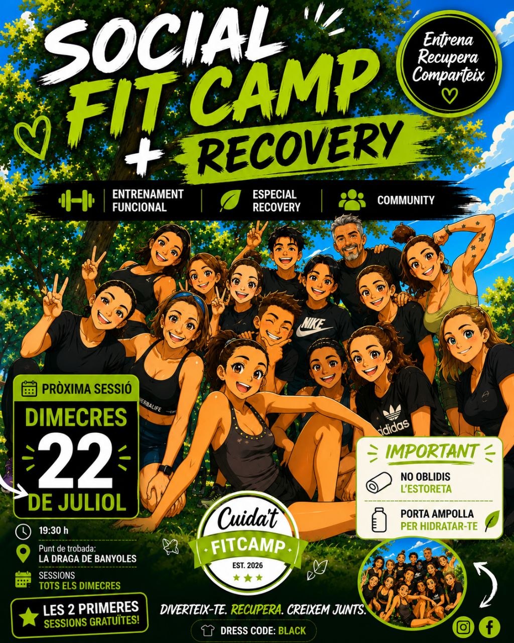 SOCIAL FIT CAMP & RECOVERY