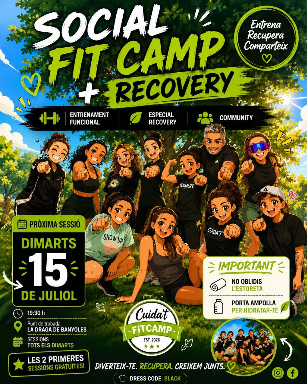 SOCIAL FITCAMP & RECOVERY