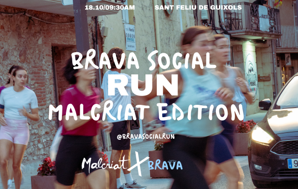 WINTER IN [T2,CAP2] BRAVA SOCIAL RUN x MALCRIAT