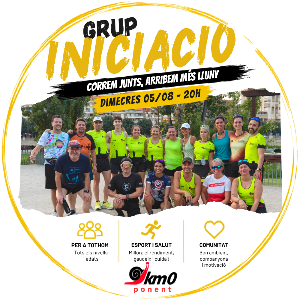 🏃‍♀️ SISENA SESSIÓ KM0 ACOMPANYA: INICIACIÓ A CÓRRER 2026 🏃‍♂️