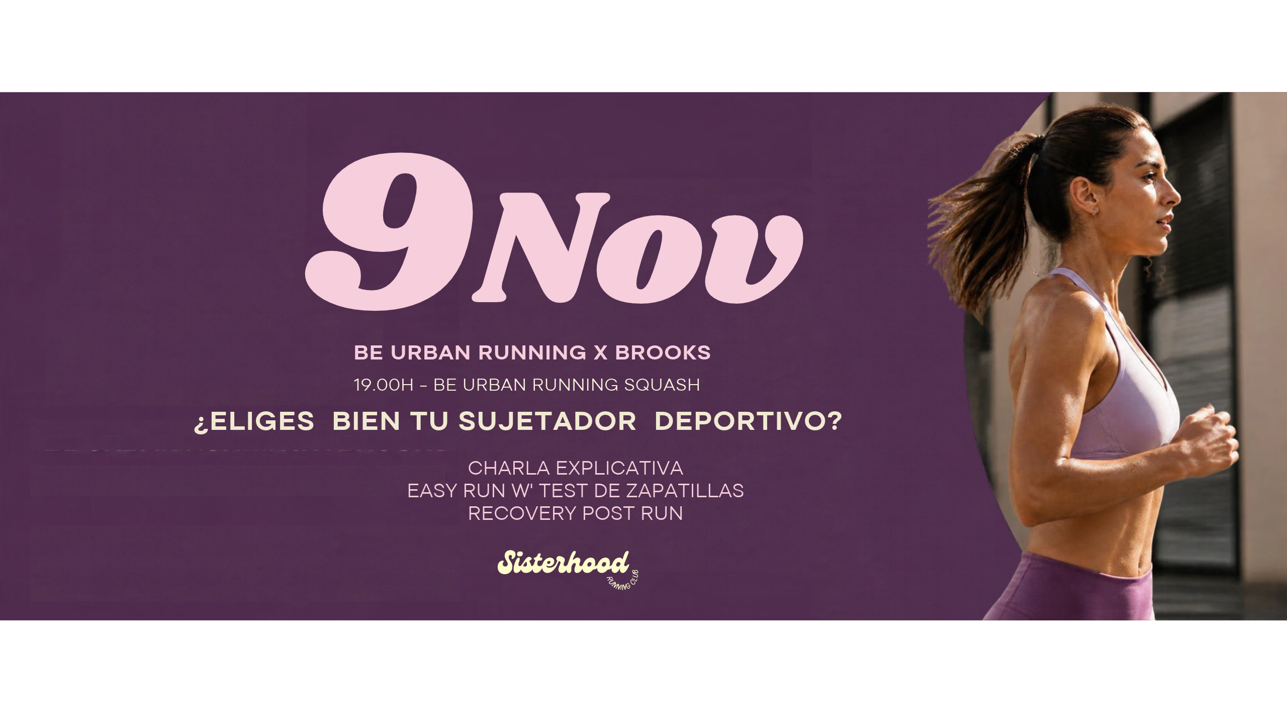 Cómo elegir tu sujetador deportivo + test de zapatillas Brooks by BeUrbanRunning - #8MAllYear