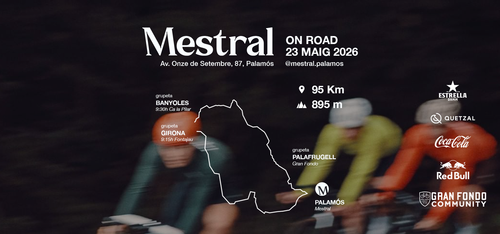 Girona to Mestral