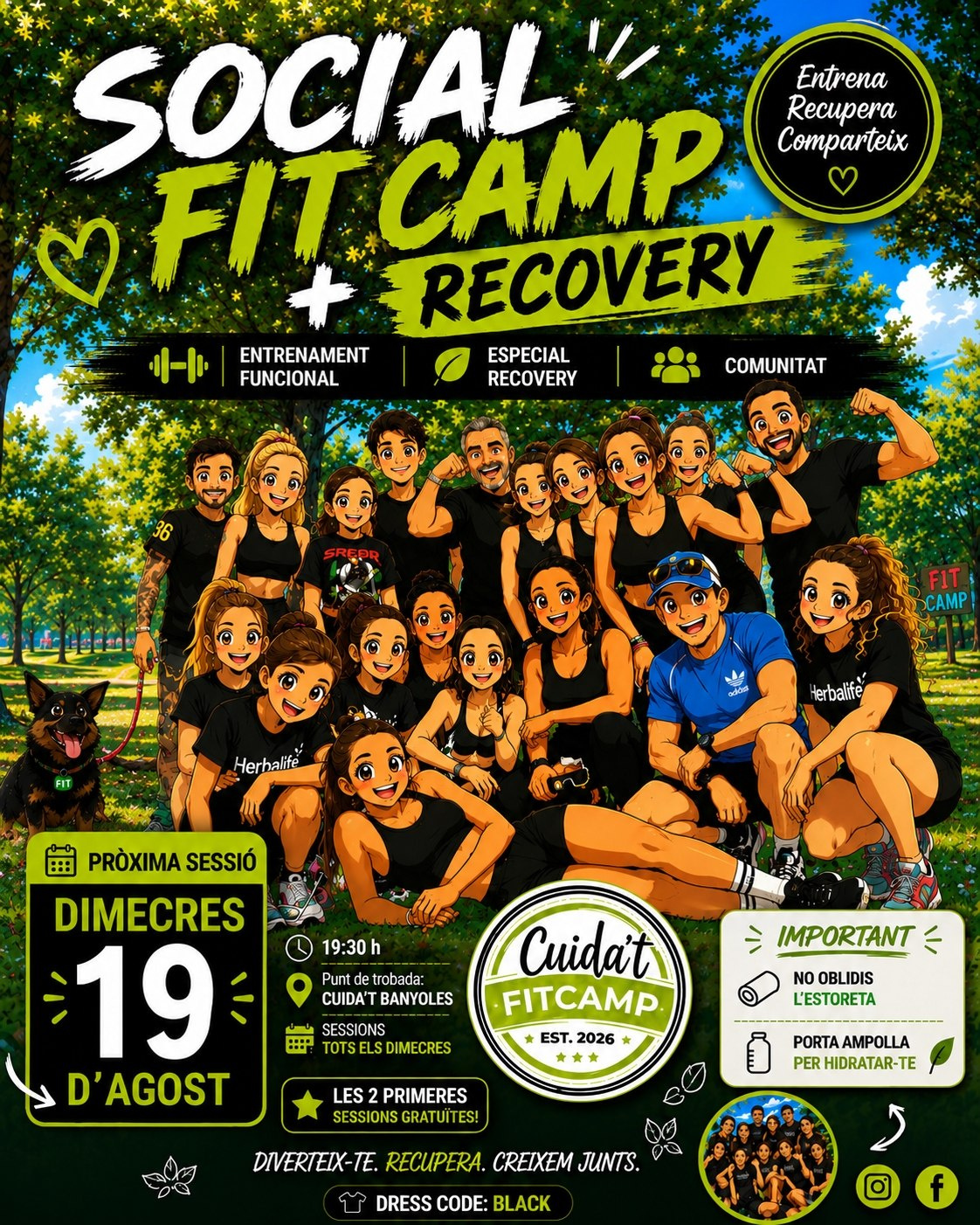 SOCIAL FIT CAMP & RECOVERY