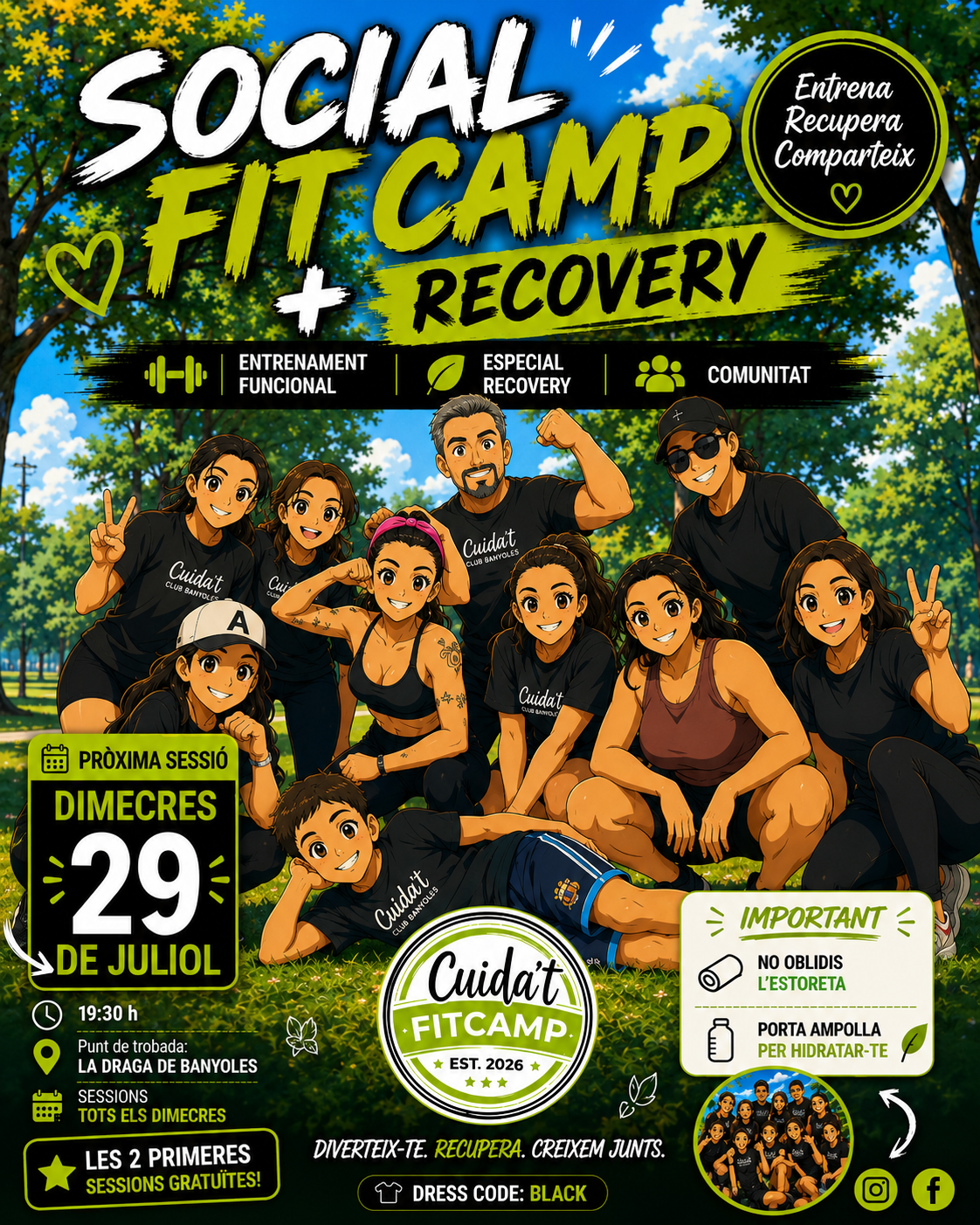SOCIAL FITCAMP & RECOVERY