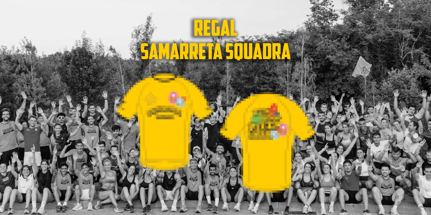 SOCIAL RUN ESPECIAL – SAMARRETA DE REGAL! 👕🔥