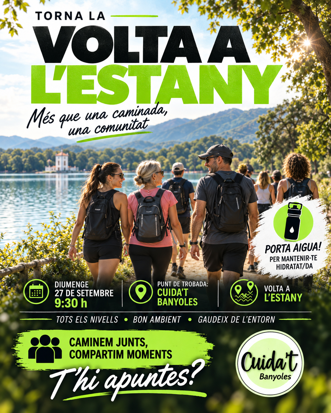 VOLTA A L'ESTANY CUIDA'T